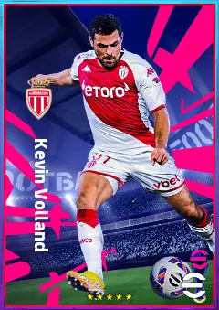 Kevin Volland eFootball 2026 player card, 80 OVR CF