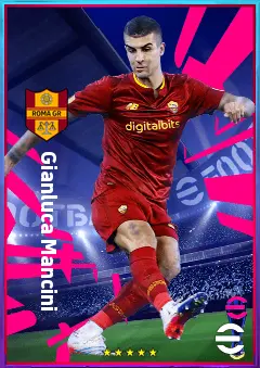 Gianluca Mancini eFootball 2026 player card, 81 OVR CB