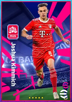 Joshua Kimmich eFootball 2026 player card, 86 OVR DMF