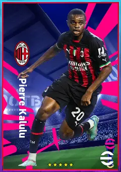 Pierre Kalulu eFootball 2026 player card, 81 OVR CB