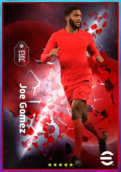 Joe Gomez eFootball 2026 player card, 80 OVR CB