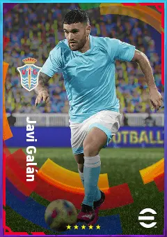 Javi Galán eFootball 2026 player card, 79 OVR LB