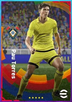 Pau Torres eFootball 2026 player card, 84 OVR CB