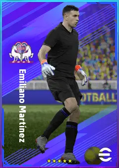 Emiliano Martínez eFootball 2026 player card, 83 OVR GK
