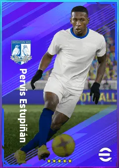 Pervis Estupiñán eFootball 2026 player card, 79 OVR LB