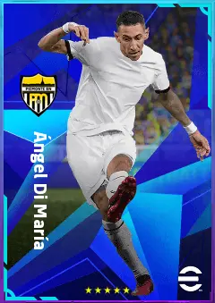 Ángel Di María eFootball 2026 player card, 82 OVR RWF