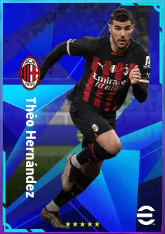 Théo Hernández eFootball 2026 player card, 84 OVR LB