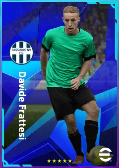 Davide Frattesi eFootball 2026 player card, 80 OVR CMF