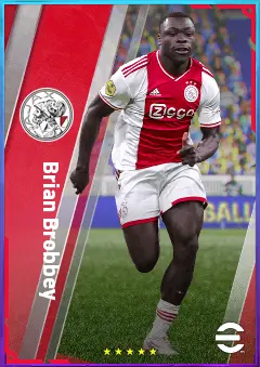 Brian Brobbey eFootball 2026 player card, 79 OVR CF