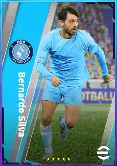Bernardo Silva eFootball 2026 player card, 85 OVR AMF