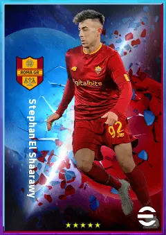 Stephan El Shaarawy eFootball 2026 player card, 78 OVR LWF