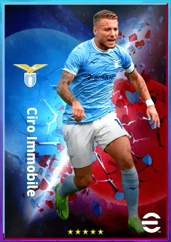 Ciro Immobile eFootball 2026 player card, 84 OVR CF