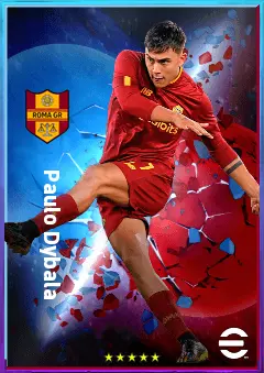Paulo Dybala eFootball 2026 player card, 84 OVR SS