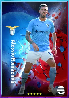 Alessio Romagnoli eFootball 2026 player card, 81 OVR CB
