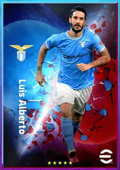 Luis Alberto eFootball 2026 player card, 81 OVR CMF