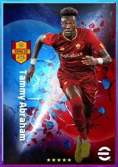 Tammy Abraham eFootball 2026 player card, 83 OVR CF