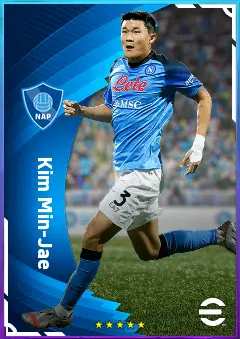 Kim Min-Jae eFootball 2026 player card, 81 OVR CB
