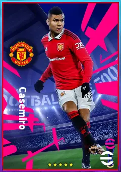 Casemiro eFootball 2026 player card, 86 OVR DMF