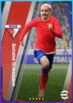 Antoine Griezmann eFootball 2026 player card, 83 OVR SS