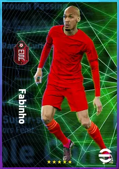 Fabinho eFootball 2026 player card, 84 OVR DMF