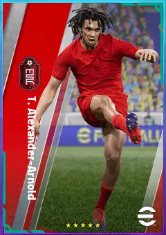 T. Alexander-Arnold eFootball 2026 player card, 85 OVR RB