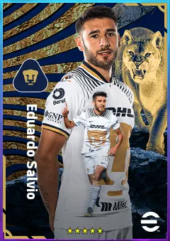 Eduardo Salvio eFootball 2026 player card, 78 OVR RWF