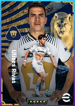 Ulises Rivas eFootball 2026 player card, 73 OVR DMF