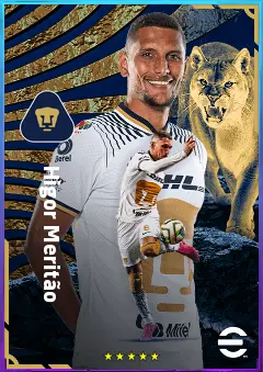 Higor Meritão eFootball 2026 player card, 73 OVR CMF
