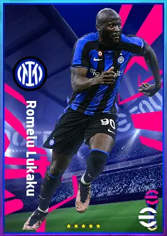 Romelu Lukaku eFootball 2026 player card, 82 OVR CF