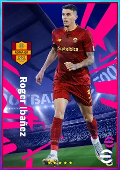 Roger Ibañez eFootball 2026 player card, 82 OVR CB