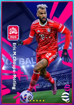 Eric M.Choupo-Moting eFootball 2026 player card, 80 OVR CF