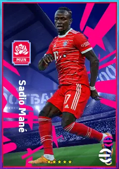 Sadio Mané eFootball 2026 player card, 86 OVR LWF