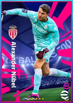 Alexander Nübel eFootball 2026 player card, 80 OVR GK