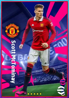 Scott McTominay eFootball 2026 player card, 80 OVR DMF