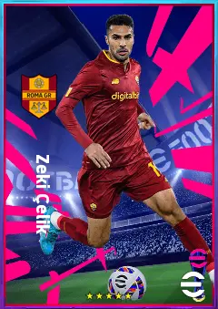 Zeki Çelik eFootball 2026 player card, 79 OVR RB