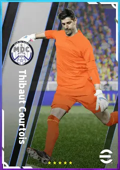 Thibaut Courtois eFootball 2026 player card, 86 OVR GK