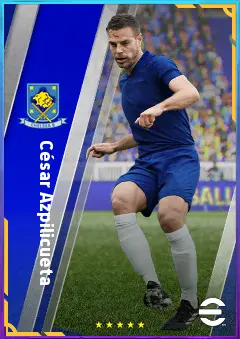 César Azpilicueta eFootball 2026 player card, 81 OVR RB