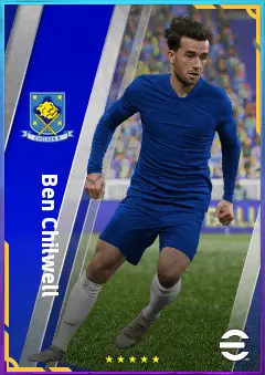 Ben Chilwell eFootball 2026 player card, 82 OVR LB