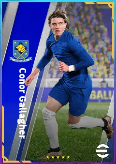 Conor Gallagher eFootball 2026 player card, 80 OVR CMF