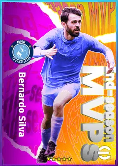 Bernardo Silva eFootball 2026 player card, 85 OVR AMF