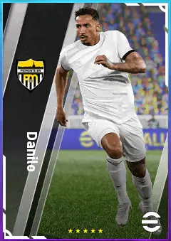 Danilo eFootball 2026 player card, 81 OVR RB