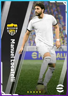 Manuel Locatelli eFootball 2026 player card, 83 OVR DMF