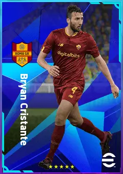 Bryan Cristante eFootball 2026 player card, 80 OVR DMF