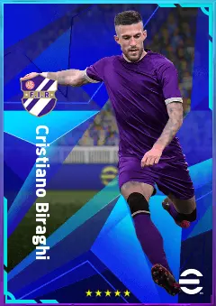 Cristiano Biraghi eFootball 2026 player card, 78 OVR LB