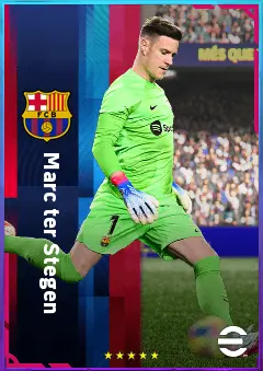 Marc ter Stegen eFootball 2026 player card, 85 OVR GK