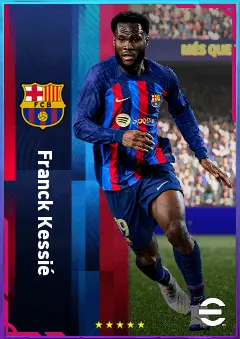 Franck Kessié eFootball 2026 player card, 83 OVR CMF