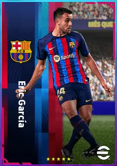 Eric García eFootball 2026 player card, 81 OVR CB