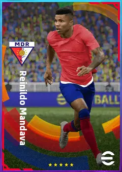 Reinildo Mandava eFootball 2026 player card, 80 OVR LB