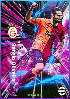 Sérgio Oliveira eFootball 2026 player card, 78 OVR CMF