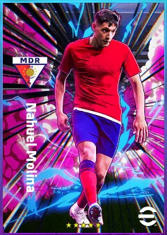 Nahuel Molina eFootball 2026 player card, 81 OVR RB